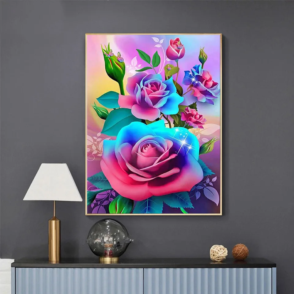 Алмазная 5D картина «сделай сам», наборы для вышивки крестиком с розами, цветами и бабочками, Алмазная мозаика, домашний декор
Алмазная 5D картина «сделай сам», наборы для вышивки крестиком с розами, цветами и бабочками, Алмазная мозаика, домашний декор