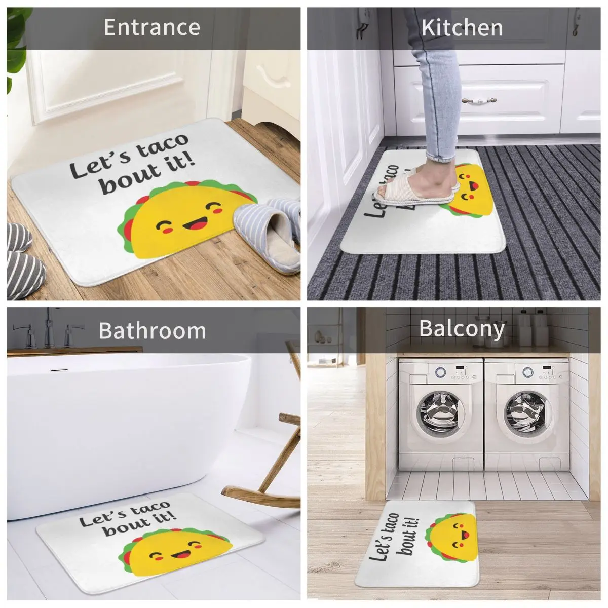 Коврик для ванной Let Us Tacos Артикул It Декор Ins Стильный 3D ковер с рисунком коврик Дверной Коврик противоскользящий вход гостиная домашняя кухн...
Коврик для ванной Let Us Tacos Артикул It Декор Ins Стильный 3D ковер с рисунком коврик Дверной Коврик противоскользящий вход гостиная домашняя кухн...