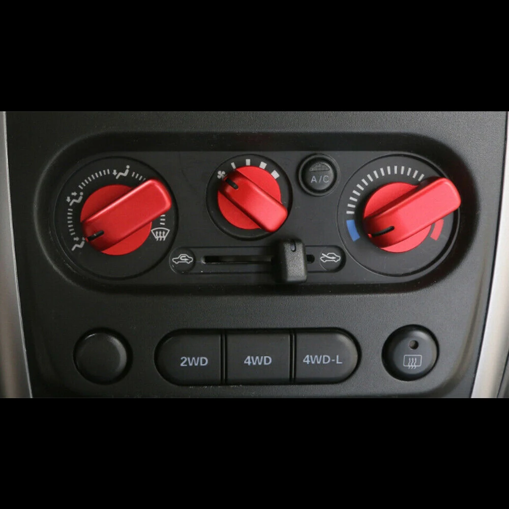 Car Trim Stickers 3PCS/kit Ac Knob Cover Accessory Aluminum Alloy Central Console Decor Decoration Replacement
Car Trim Stickers 3PCS/kit Ac Knob Cover Accessory Aluminum Alloy Central Console Decor Decoration Replacement