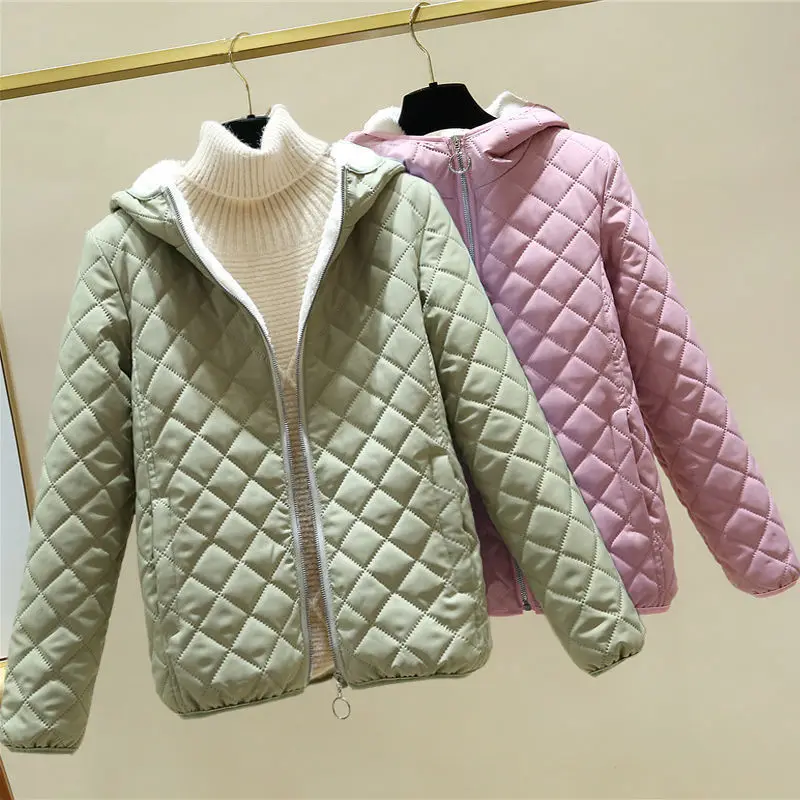 Women Hooded Jacket Casual Keep Warm Velvet Lamb Parkas Coat Slim 2022 Autumn Winter Solid Color Famale Fashion Outerwear
Women Hooded Jacket Casual Keep Warm Velvet Lamb Parkas Coat Slim 2022 Autumn Winter Solid Color Famale Fashion Outerwear