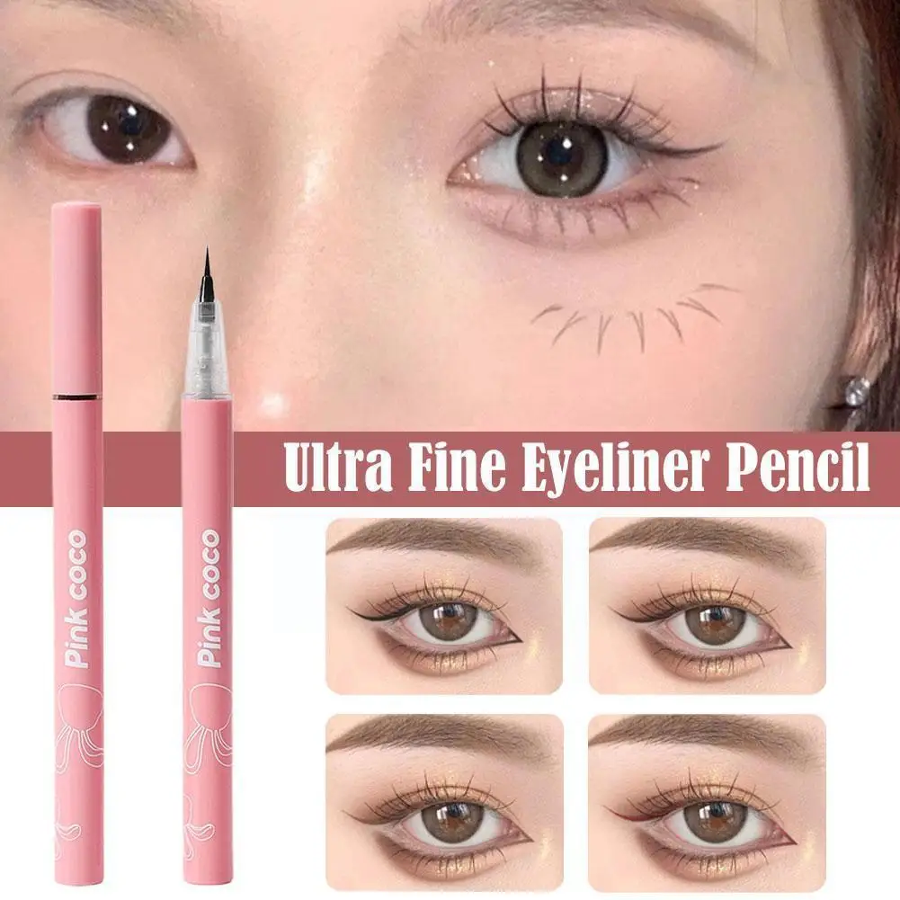 Ultra Fine Eyeliner Pencil Liquid Eye Liner Waterproof Makeup Wear Use Easy Eyes Drying Hour To Quick Smudgeproof Eyeliner K9Q6
Ultra Fine Eyeliner Pencil Liquid Eye Liner Waterproof Makeup Wear Use Easy Eyes Drying Hour To Quick Smudgeproof Eyeliner K9Q6