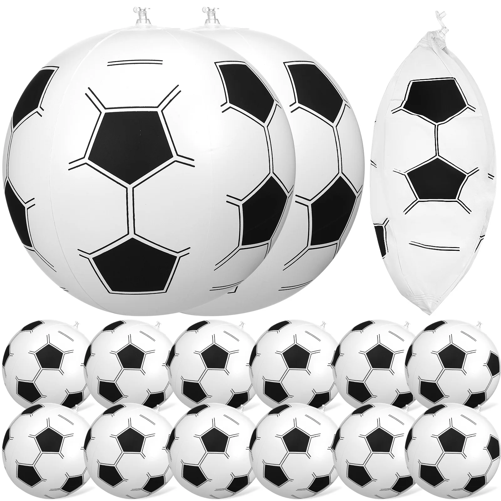 15 Pcs Kid Pool Soccer Beach Ball Party Swimming Football Balls Inflatable Child
15 Pcs Kid Pool Soccer Beach Ball Party Swimming Football Balls Inflatable Child