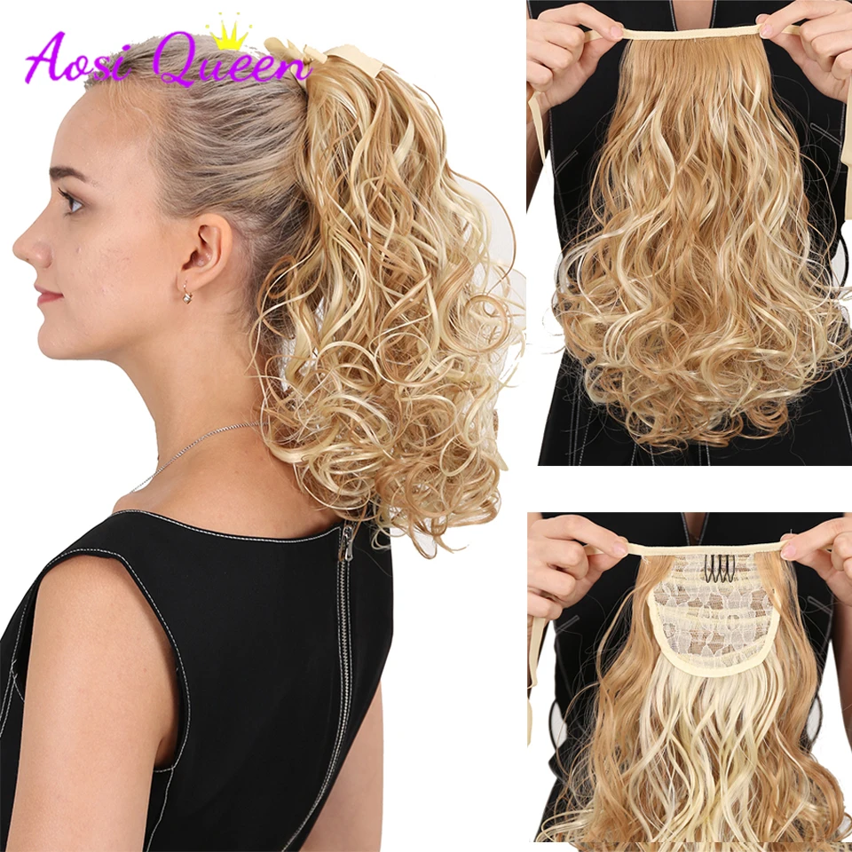 AS 10'' Curly Wavy Clip In Hair Tail False Hair Ponytail Hairpiece Synthetic Natural Wave Pony Tail Fake Hair
AS 10'' Curly Wavy Clip In Hair Tail False Hair Ponytail Hairpiece Synthetic Natural Wave Pony Tail Fake Hair