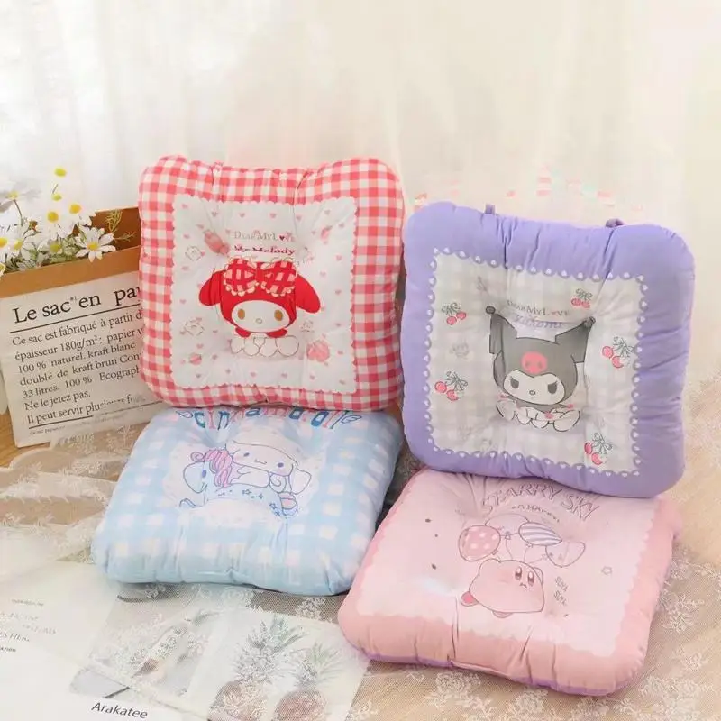 42X42Cm Sanrio Melody Cinnamoroll Chair Plush Seat Cushion Cartoon Kueomi Kirby Home Office Students Living Room Chair Cushions
42X42Cm Sanrio Melody Cinnamoroll Chair Plush Seat Cushion Cartoon Kueomi Kirby Home Office Students Living Room Chair Cushions