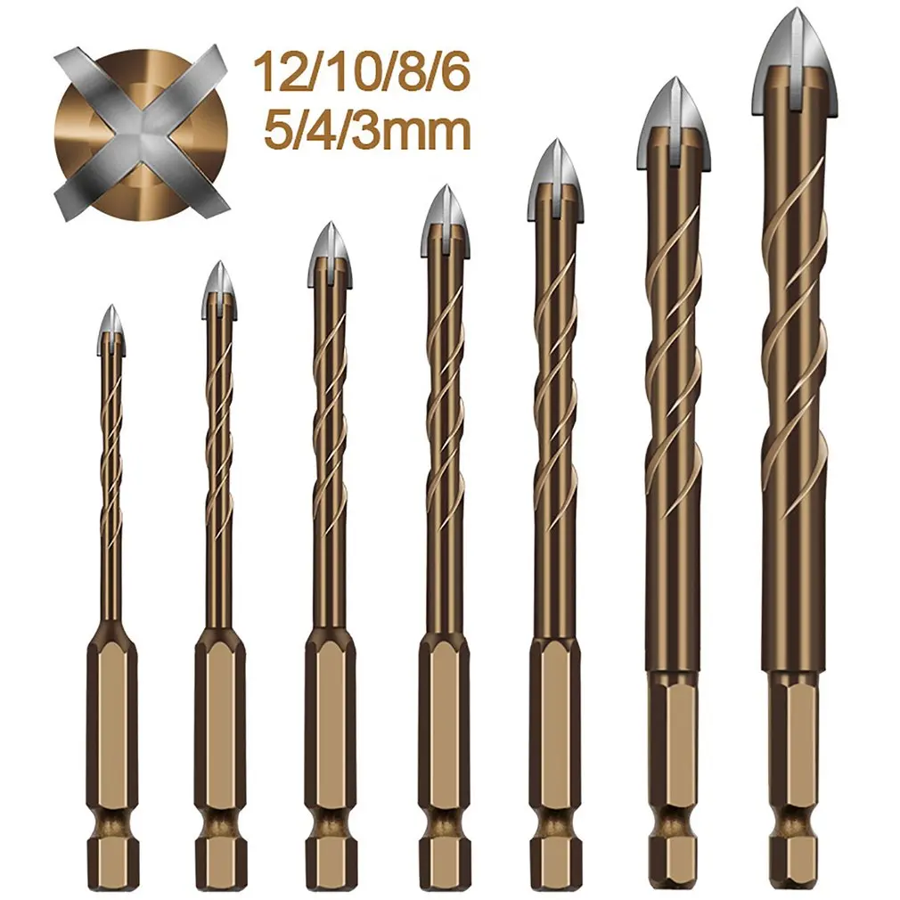 3/4/5/6/8/10/12mm Cross Hex Tile Bits Ceramic Glass Concrete Hole Saw Alloy Triangle Drill
3/4/5/6/8/10/12mm Cross Hex Tile Bits Ceramic Glass Concrete Hole Saw Alloy Triangle Drill