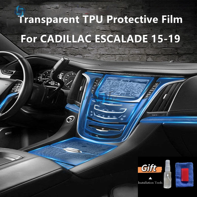 For CADILLAC ESCALADE 15-19 Car Interior Center Console Transparent TPU Protective Film Anti-scratch Repair Film Accessories
For CADILLAC ESCALADE 15-19 Car Interior Center Console Transparent TPU Protective Film Anti-scratch Repair Film Accessories
