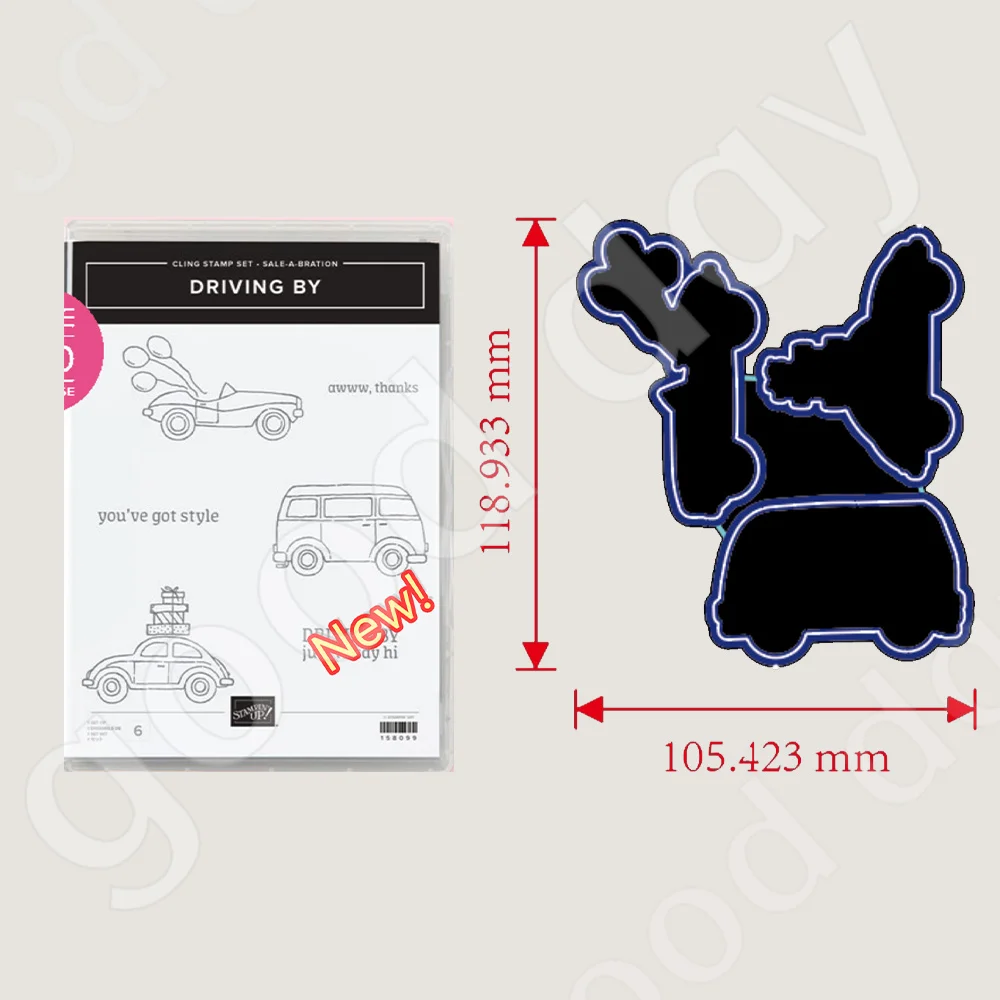 Spring New Arrival Happy Car Metal Cutting Dies and Stamps Scrapbook Diary Decoration Embossing Template Diy Greeting Card 2023
Spring New Arrival Happy Car Metal Cutting Dies and Stamps Scrapbook Diary Decoration Embossing Template Diy Greeting Card 2023