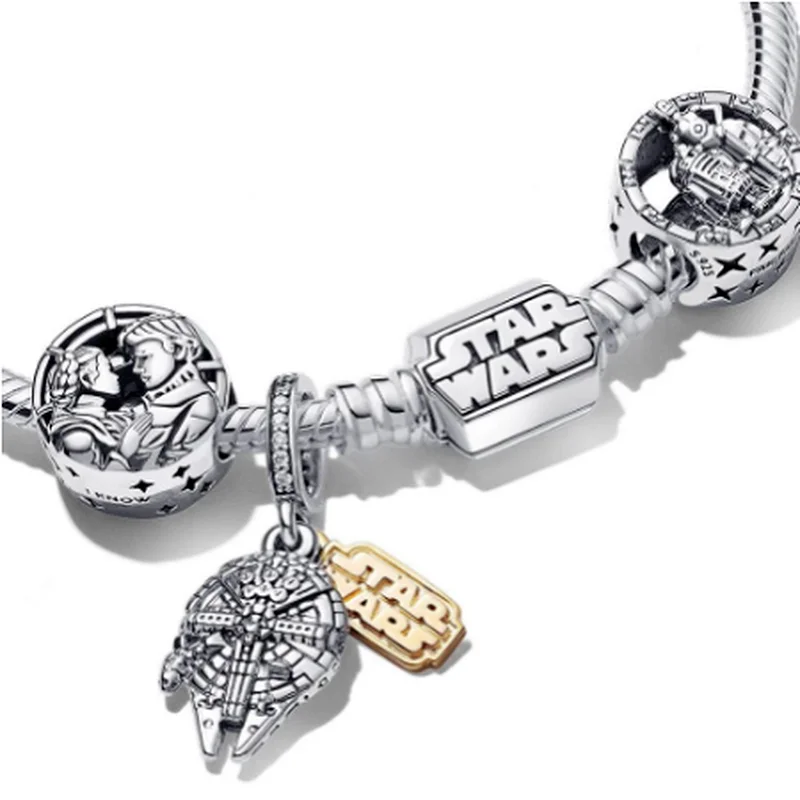2021 New 925 Sterling Silver Youda Charm Jewelry Dangle Charm Pendant Millennium Falcon Fit Original Pandora Women Jewelry Gift
2021 New 925 Sterling Silver Youda Charm Jewelry Dangle Charm Pendant Millennium Falcon Fit Original Pandora Women Jewelry Gift