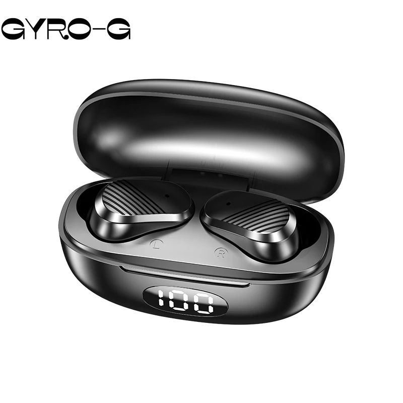 

T2 TWS Wireless Headphones Earphones Bluetooth-5.2 Stereo Touch Sports Waterproof Earbuds Headsets With Microphone Charging Box