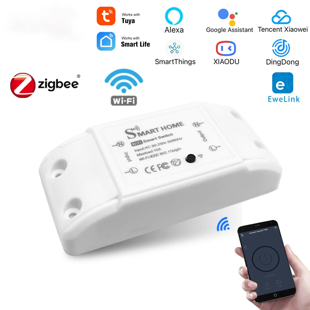 Tuya ZigBee 3.0 Smart Gateway Hub Multi-Mode Smart Home Bridge WIFI Bluetooth APP Wireless Remote Control For Alexa Google Home
Tuya ZigBee 3.0 Smart Gateway Hub Multi-Mode Smart Home Bridge WIFI Bluetooth APP Wireless Remote Control For Alexa Google Home