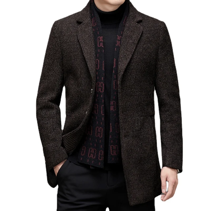 Corduroy Jacket Men's Autumn Winter Business Fashion Padded Jacket High-quality Men's Single-breasted Regular-fit Fashion Coat
Corduroy Jacket Men's Autumn Winter Business Fashion Padded Jacket High-quality Men's Single-breasted Regular-fit Fashion Coat