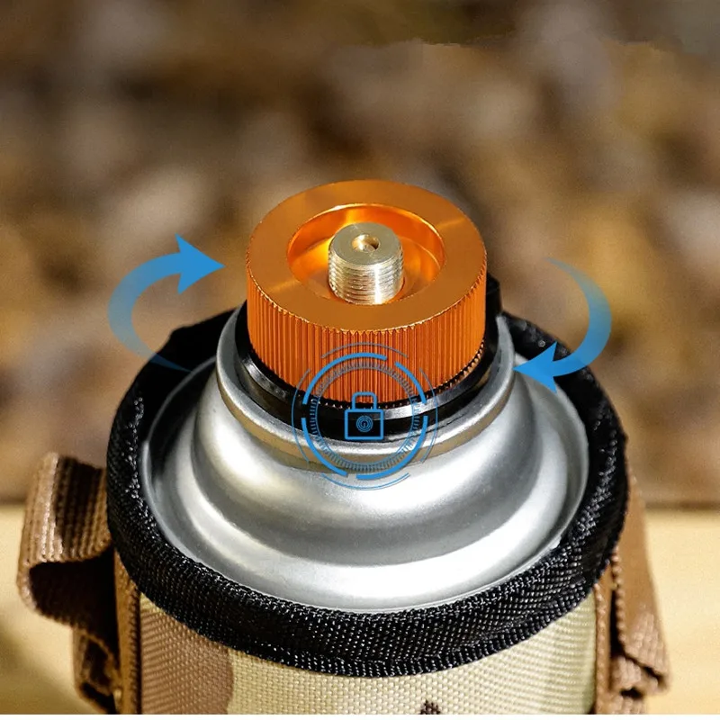 Outdoor Camping Gas Stove Converter Gas Burner Connector Aluminum Gas Tank Adapter Outdoor Picnic Stove Propane Refill Adapter
Outdoor Camping Gas Stove Converter Gas Burner Connector Aluminum Gas Tank Adapter Outdoor Picnic Stove Propane Refill Adapter