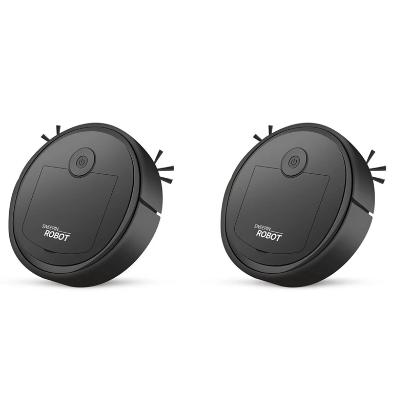 AT14 2X Robotic Vacuum Intelligent Low Noise Floor Sweeper Dust Catcher Carpet Cleaner ,Black
AT14 2X Robotic Vacuum Intelligent Low Noise Floor Sweeper Dust Catcher Carpet Cleaner ,Black