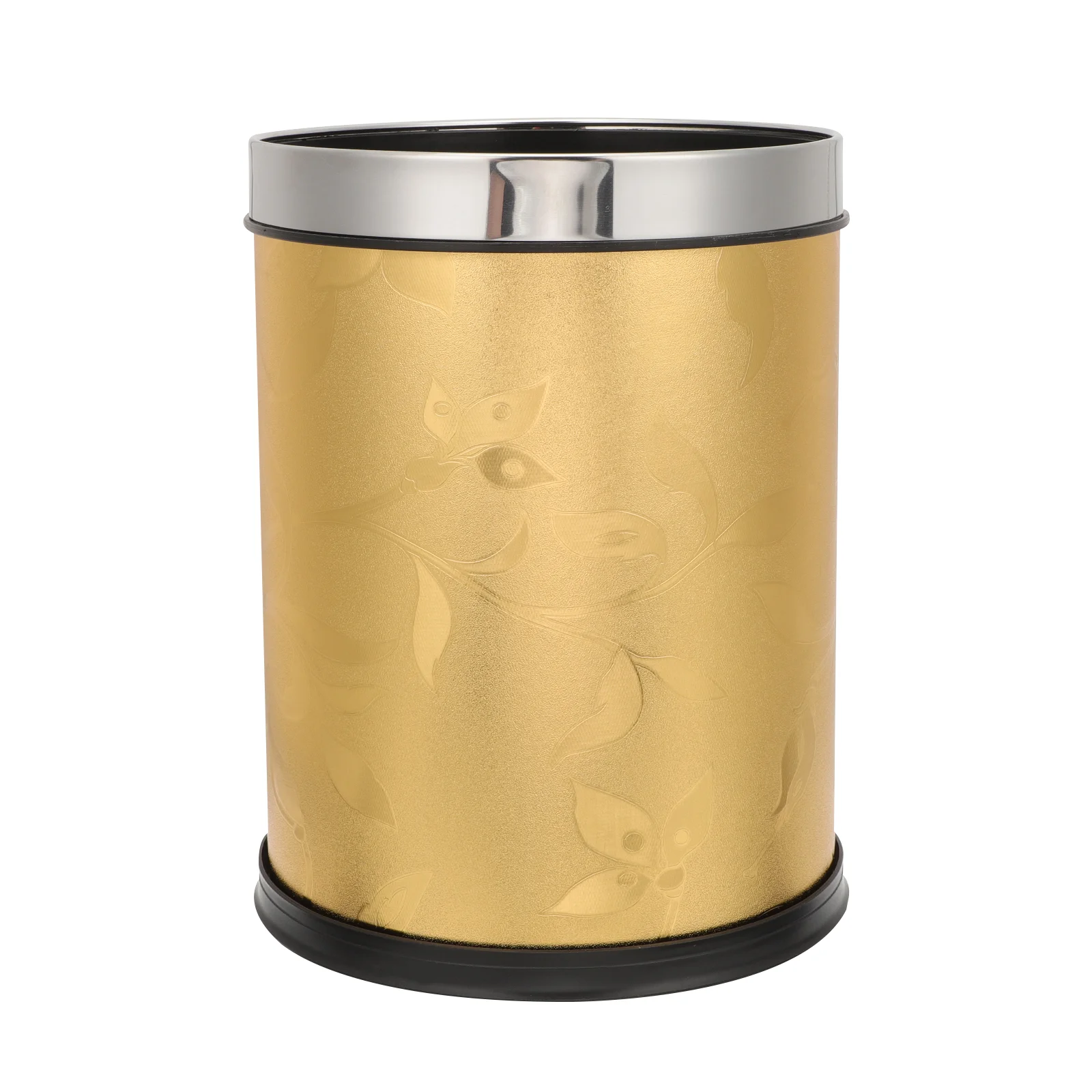 Trash Can Garbage Bin Waste Container Kitchen Basket Bathroom Round Office Bedroomgold Rubbish Desk Home Paper Decorative
Trash Can Garbage Bin Waste Container Kitchen Basket Bathroom Round Office Bedroomgold Rubbish Desk Home Paper Decorative