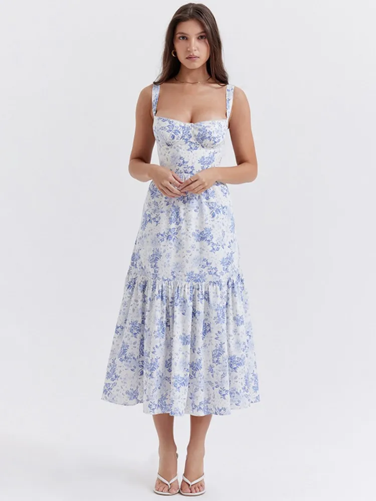 Halter Floral Maxi Dresses for Women High Waist Summer Dress Sleeveless Aesthetic Clothing Hot Vestidos De Mujer Elegantes Para
Halter Floral Maxi Dresses for Women High Waist Summer Dress Sleeveless Aesthetic Clothing Hot Vestidos De Mujer Elegantes Para