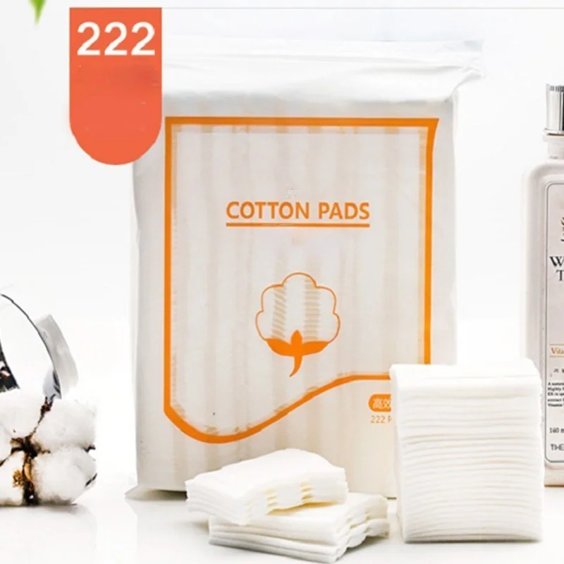 222 Pcs/bag Disposable Professional Cotton Pad Double-sided Crimping Thicken Sandwich Moisturizing Remover Cleansing Makeup Tool
222 Pcs/bag Disposable Professional Cotton Pad Double-sided Crimping Thicken Sandwich Moisturizing Remover Cleansing Makeup Tool