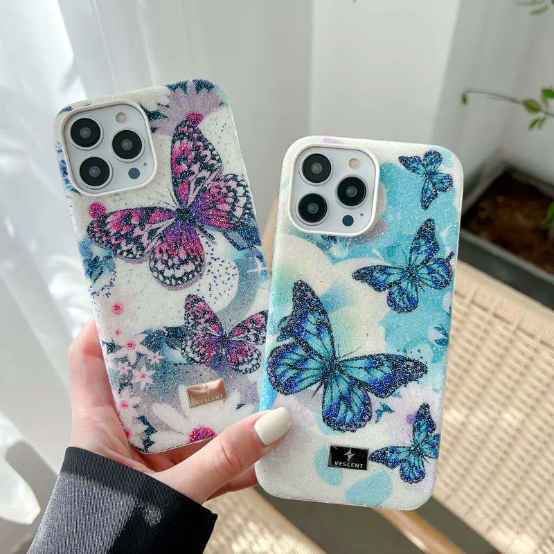 Luxury Bling Bling Butterfly Glitter Diamond Phone Case For IPhone 14 13 11 12 11 Pro Max 7 8 Plus XS Back Cover Fashion Fundas
Luxury Bling Bling Butterfly Glitter Diamond Phone Case For IPhone 14 13 11 12 11 Pro Max 7 8 Plus XS Back Cover Fashion Fundas