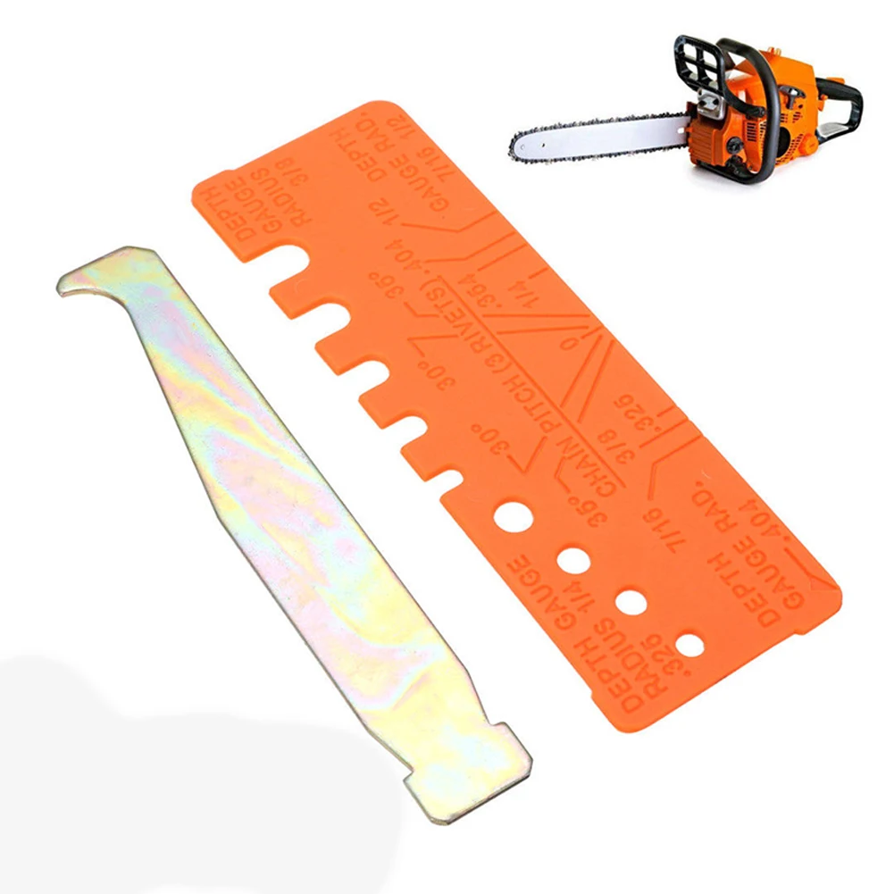 2Pcs/Set General Chainsaw Chain Tool Bar Groove Cleaner & Quick-Check Gauge Set For Chainsaw Inspection Garden Tool Accessories
2Pcs/Set General Chainsaw Chain Tool Bar Groove Cleaner & Quick-Check Gauge Set For Chainsaw Inspection Garden Tool Accessories