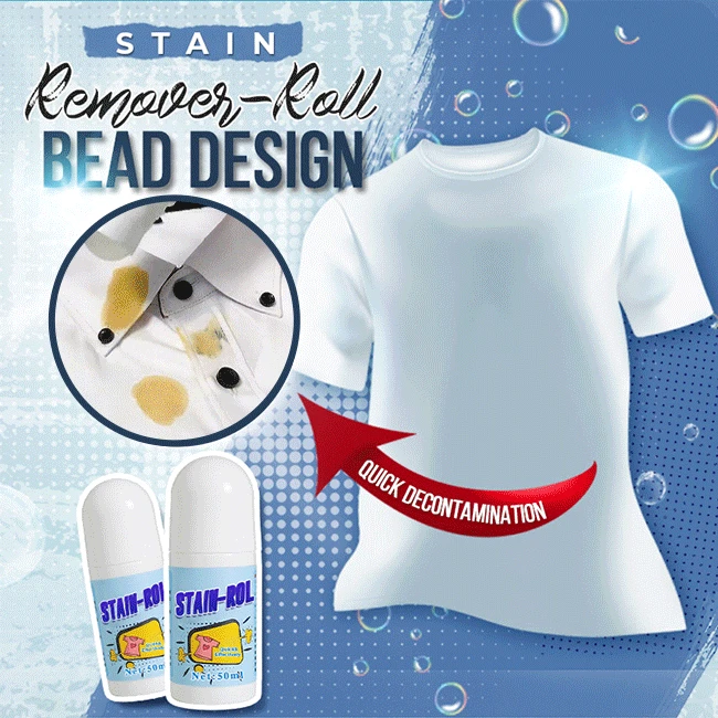 50ML Stain Remover-Roll Bead Design Multi-purpose Clothes Cleaner Portable Decontamination Oil Stain Cleaning Dropshipping
50ML Stain Remover-Roll Bead Design Multi-purpose Clothes Cleaner Portable Decontamination Oil Stain Cleaning Dropshipping