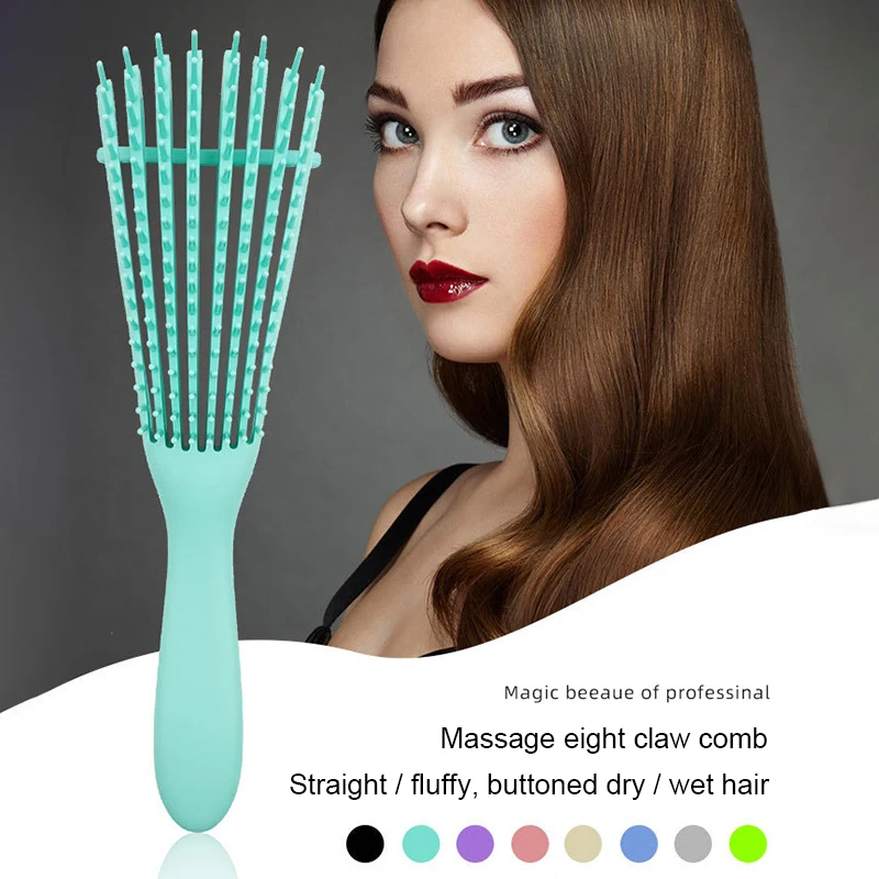 Octopus Comb Scalp Massage Octopus Hair Comb Multifunctional Styling Suitable For Dry Wet Curls Household Haircut Accessories
Octopus Comb Scalp Massage Octopus Hair Comb Multifunctional Styling Suitable For Dry Wet Curls Household Haircut Accessories