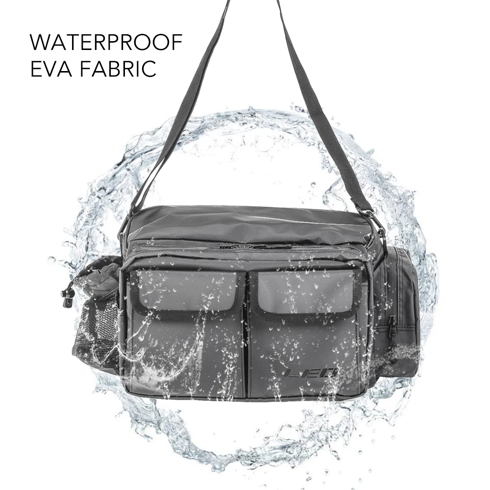 Fishing Tackle Bag Waterproof EVA Fishing Shoulder Bag Waist Pack Utility Bag Case Fishing Gear Bags
Fishing Tackle Bag Waterproof EVA Fishing Shoulder Bag Waist Pack Utility Bag Case Fishing Gear Bags