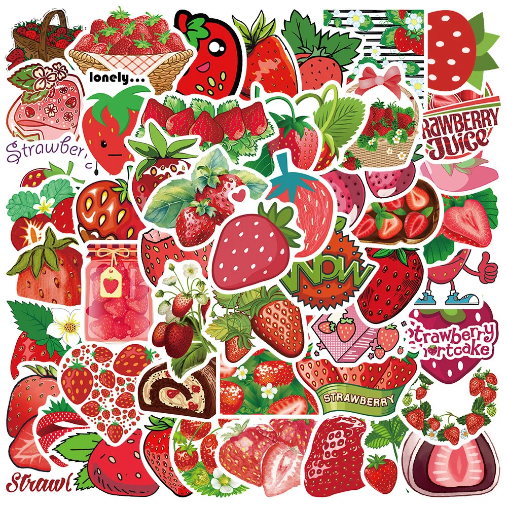 10/30/50PCS Popular Fruit Strawberry Cake Sandwich Graffiti Waterproof Sticker Refrigerator Hand Account Helmet CartoonWholesale
10/30/50PCS Popular Fruit Strawberry Cake Sandwich Graffiti Waterproof Sticker Refrigerator Hand Account Helmet CartoonWholesale