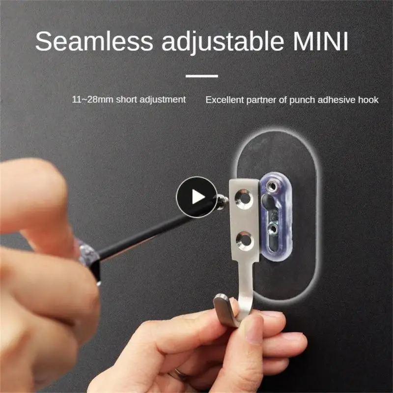 Strong Adhesive Nut Paste Stud Adjustable Nail Wall Nail-free Screw Paste Home Storage Gadgets Installation Hook Stainless Steel
Strong Adhesive Nut Paste Stud Adjustable Nail Wall Nail-free Screw Paste Home Storage Gadgets Installation Hook Stainless Steel