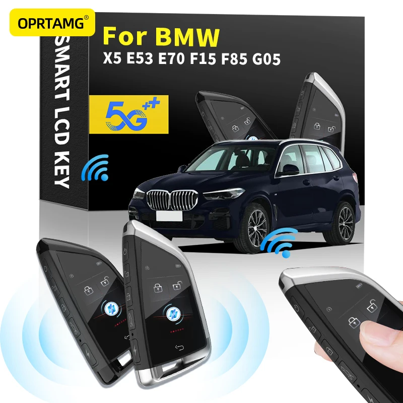 Entry Remote Smart LCD Car Key Modified For BMW X5 E53 E70 F15 F85 G05 1994 1995 1996 1997 1998 1999-2018 2019 2020 2021 2022
Entry Remote Smart LCD Car Key Modified For BMW X5 E53 E70 F15 F85 G05 1994 1995 1996 1997 1998 1999-2018 2019 2020 2021 2022