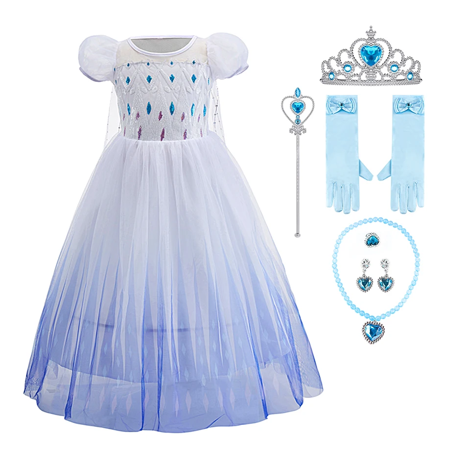 Летнее платье для маленьких девочек, роскошное платье принцессы на Хэллоуин, детская одежда для дня рождения Эльзы 3-10 лет, бальный костюм с ...
Летнее платье для маленьких девочек, роскошное платье принцессы на Хэллоуин, детская одежда для дня рождения Эльзы 3-10 лет, бальный костюм с ...