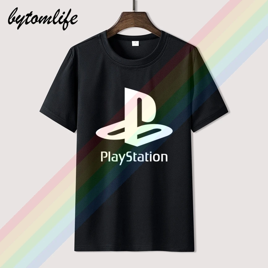 Playstation T Shirt Summer Print Black T Shirt Clothes Popular Shirt Cotton Tees Amazing Short Sleeve Unique Men Tops
Playstation T Shirt Summer Print Black T Shirt Clothes Popular Shirt Cotton Tees Amazing Short Sleeve Unique Men Tops