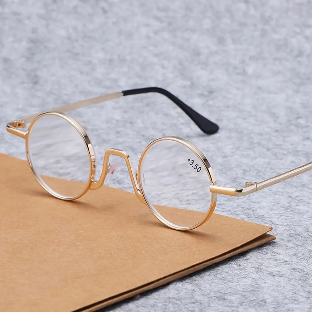 Fashion Round Classic Metal Presbyopic Glasses Anti Blue Light Reading Glasses Computer Grade Glasses
Fashion Round Classic Metal Presbyopic Glasses Anti Blue Light Reading Glasses Computer Grade Glasses