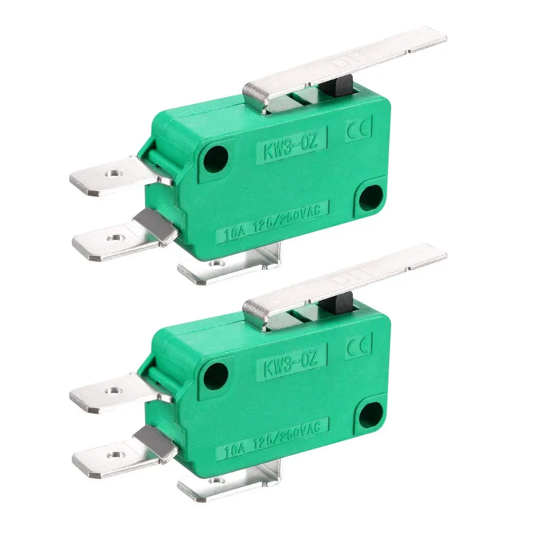 Keszoox 2PCS KW3-OZ 16A 125/250VAC SPDT NO NC Hinge Lever Type Micro Limit Switches
Keszoox 2PCS KW3-OZ 16A 125/250VAC SPDT NO NC Hinge Lever Type Micro Limit Switches