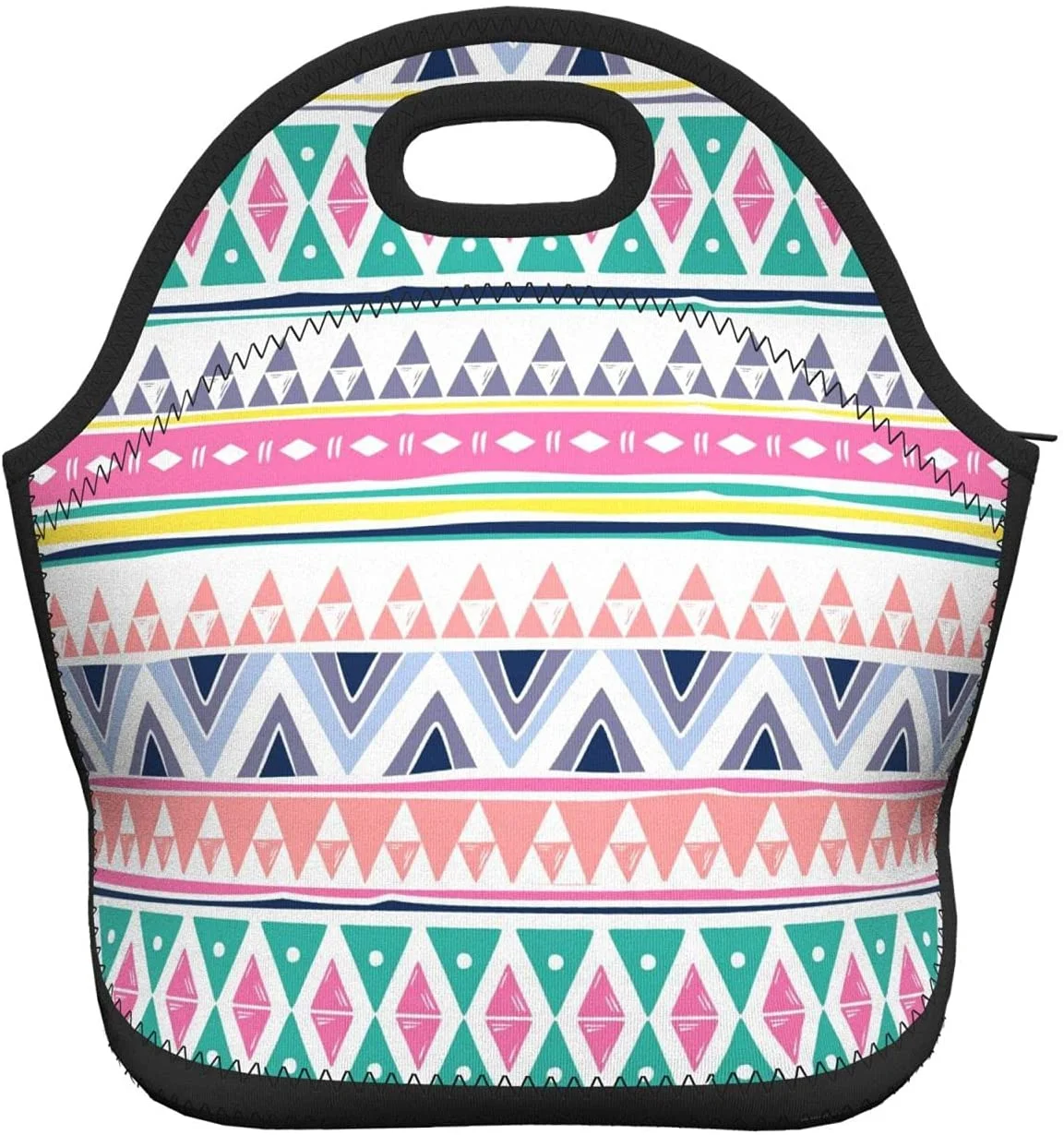 Retro Striped Geometric Neoprene Lunch Bag Boxs,Durable Thermal Tote Bag Organizer Cooler Bento Bags Lunchbox Handbag
Retro Striped Geometric Neoprene Lunch Bag Boxs,Durable Thermal Tote Bag Organizer Cooler Bento Bags Lunchbox Handbag