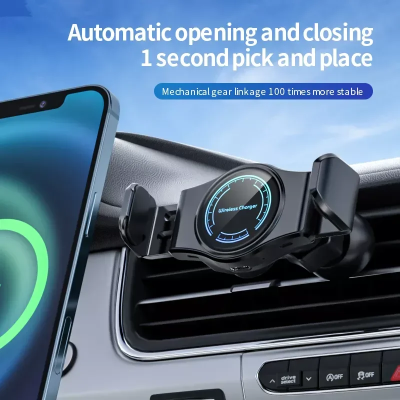 Wireless Charger Car Automatic Fast Charging 13 12 11 Pro Max S20 Touch sensing Smartphones
Wireless Charger Car Automatic Fast Charging 13 12 11 Pro Max S20 Touch sensing Smartphones
