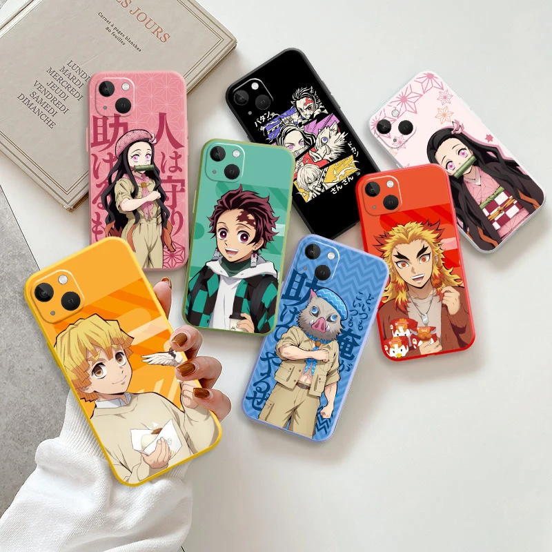 Demon Slayer Phone Case For iPhone 12 11 13 11Pro 6 7 8 12mini XR XS 12Pro MAX SE 2020 13 Pro Color shell Cartoon Soft TPU Funda
Demon Slayer Phone Case For iPhone 12 11 13 11Pro 6 7 8 12mini XR XS 12Pro MAX SE 2020 13 Pro Color shell Cartoon Soft TPU Funda