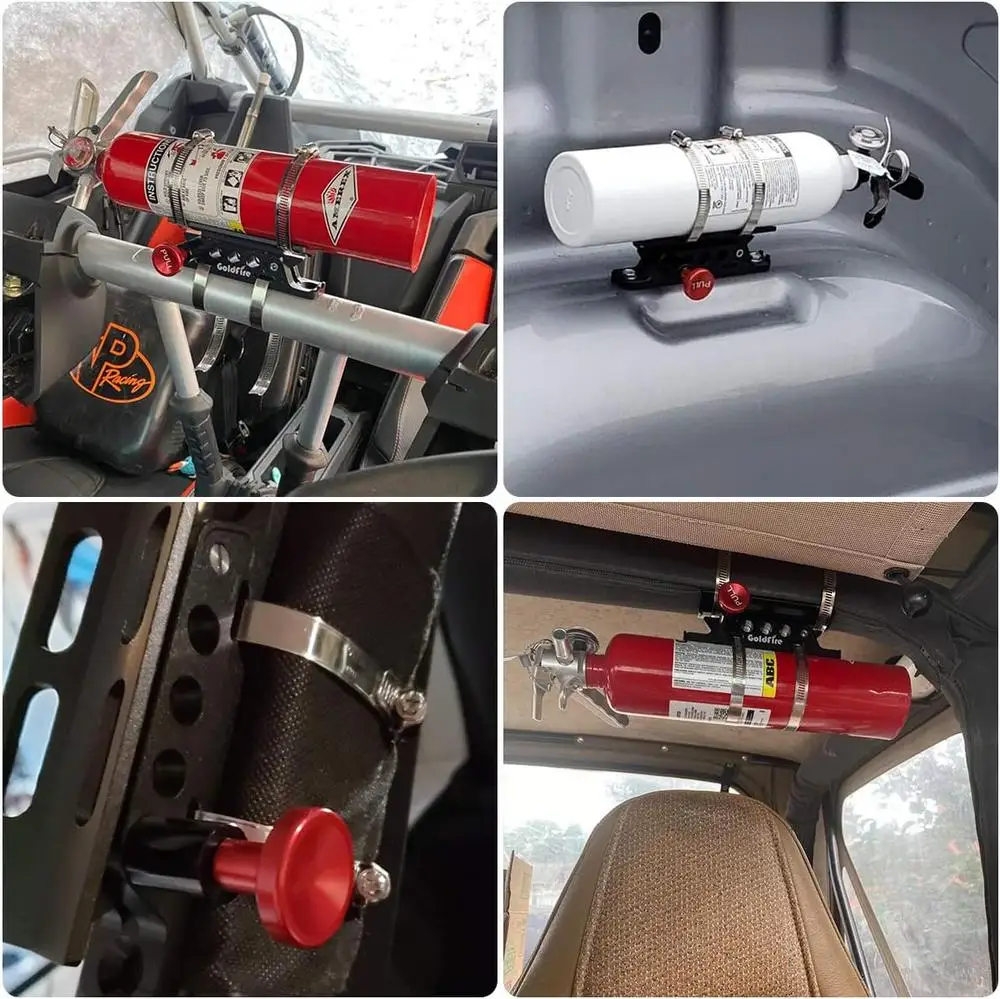 1 Set Aluminum for ATV/UTV Vehicle Fire Extinguisher Shepherd JK/JL Vehicle Fire Extinguisher Fixed Bracket Universal
1 Set Aluminum for ATV/UTV Vehicle Fire Extinguisher Shepherd JK/JL Vehicle Fire Extinguisher Fixed Bracket Universal
