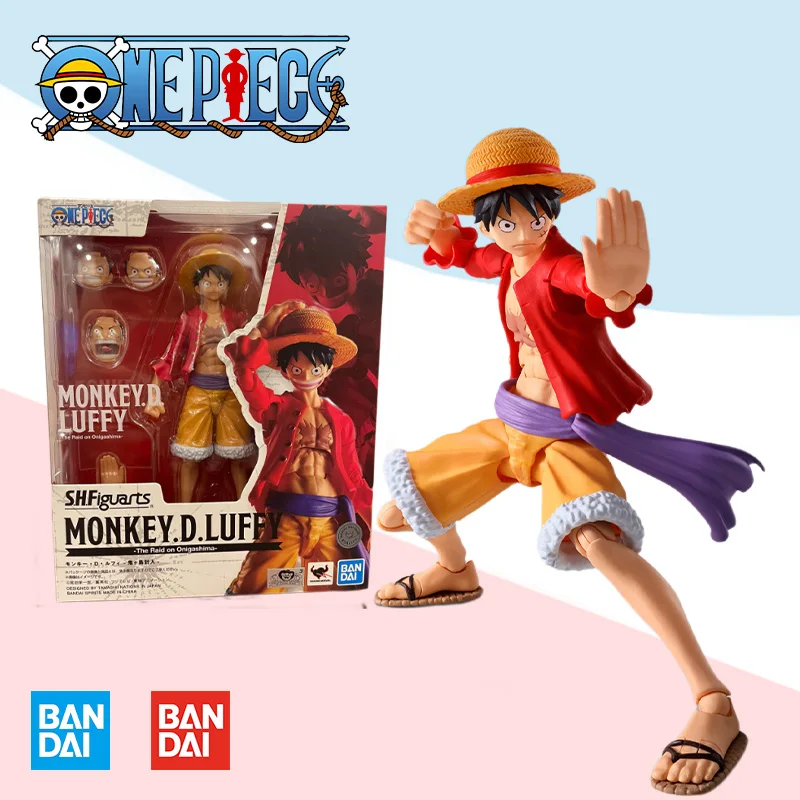 Bandai S.H.Figuarts SHF ONE PIECE MONKEY.D.LUFFY THE RAID ON ONIGASHIMA full Action Anime model kit finished toy gift for kids
Bandai S.H.Figuarts SHF ONE PIECE MONKEY.D.LUFFY THE RAID ON ONIGASHIMA full Action Anime model kit finished toy gift for kids