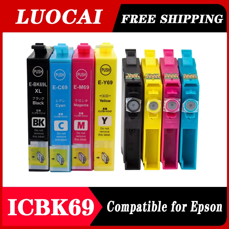 12PIECES ICBK69 Ink Cartridges Compatible For EPSON PX105 PX505f PX-535f 045A 405A 435A PX046A 435A 436A printer ICBK69
12PIECES ICBK69 Ink Cartridges Compatible For EPSON PX105 PX505f PX-535f 045A 405A 435A PX046A 435A 436A printer ICBK69