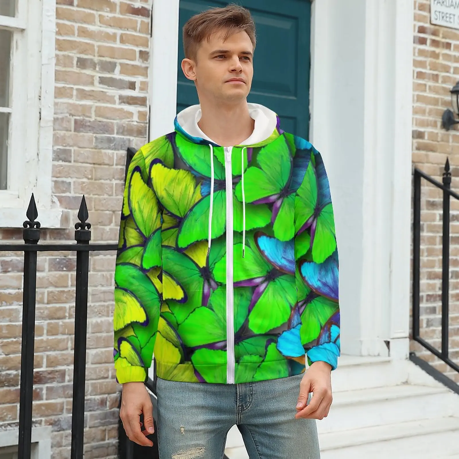 Colorful Butterfly Loose Hoodies Ombre Print Casual Hoodie Men Long Sleeve Aesthetic Graphic Sweatshirts Big Size 4XL 5XL
Colorful Butterfly Loose Hoodies Ombre Print Casual Hoodie Men Long Sleeve Aesthetic Graphic Sweatshirts Big Size 4XL 5XL