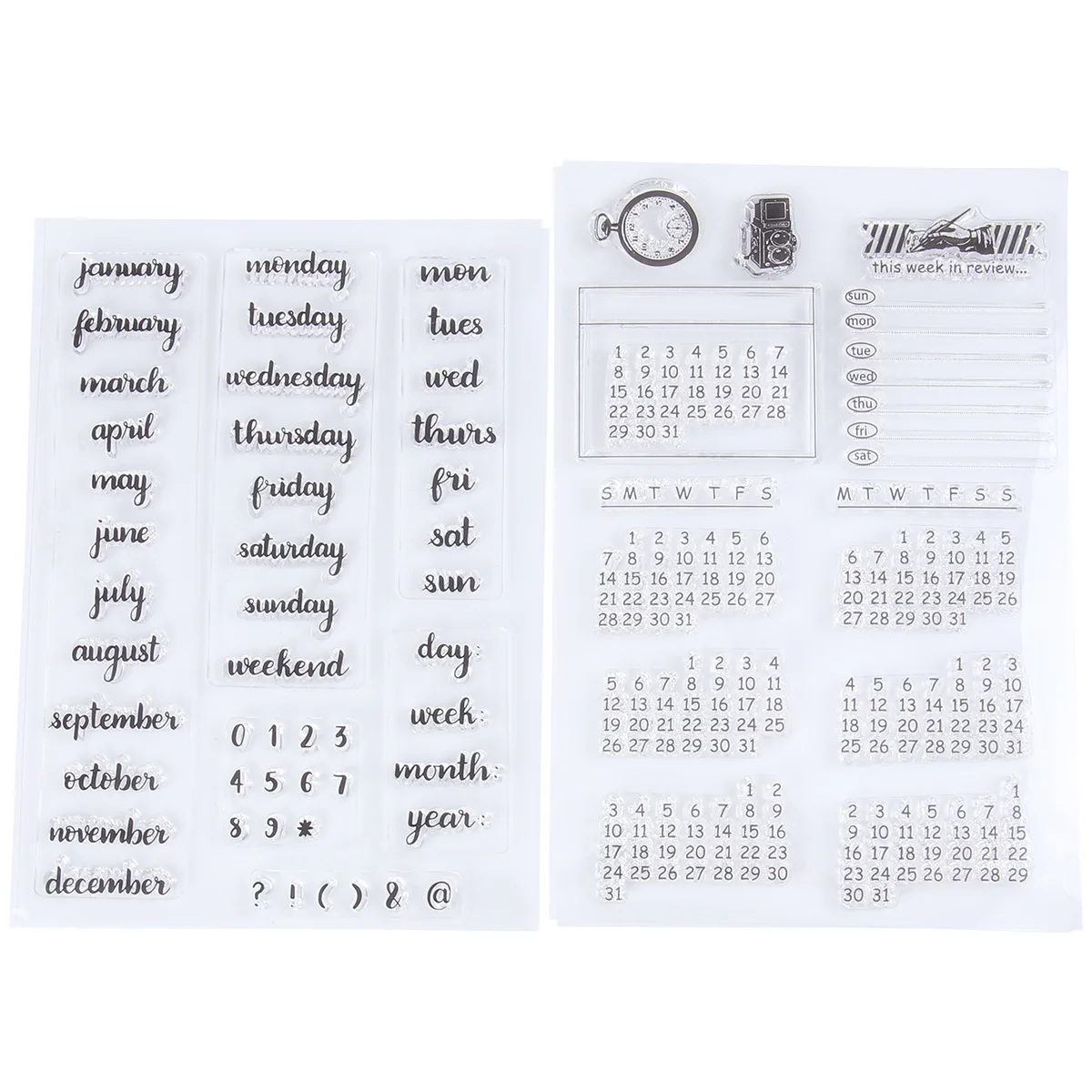 Stamps Calendar Transparent Clear Stamp Scrapbooking Seal Rubber Planner Suppliesdrawing Tpr Sheets Daily Mixed Week Year Month
Stamps Calendar Transparent Clear Stamp Scrapbooking Seal Rubber Planner Suppliesdrawing Tpr Sheets Daily Mixed Week Year Month