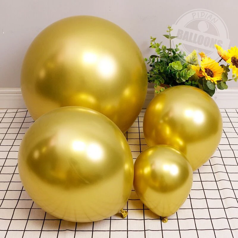 10pcs 5/10/12/18inch Gold Metallic Latex Balloons Pearly Metal Balloon Gold Colors Globos Wedding Birthday Party Supplies Ballon
10pcs 5/10/12/18inch Gold Metallic Latex Balloons Pearly Metal Balloon Gold Colors Globos Wedding Birthday Party Supplies Ballon