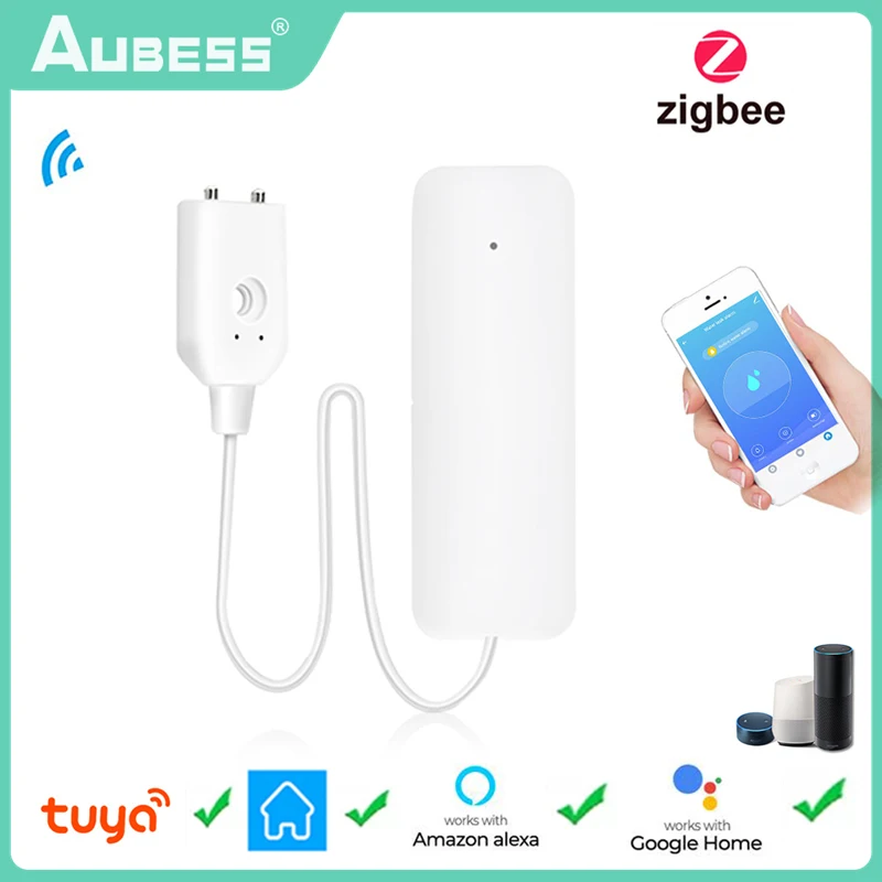 Датчик утечки воды Tuya Zigbee, детектор для системы сигнализации, работает со шлюзом Zigbee
Датчик утечки воды Tuya Zigbee, детектор для системы сигнализации, работает со шлюзом Zigbee