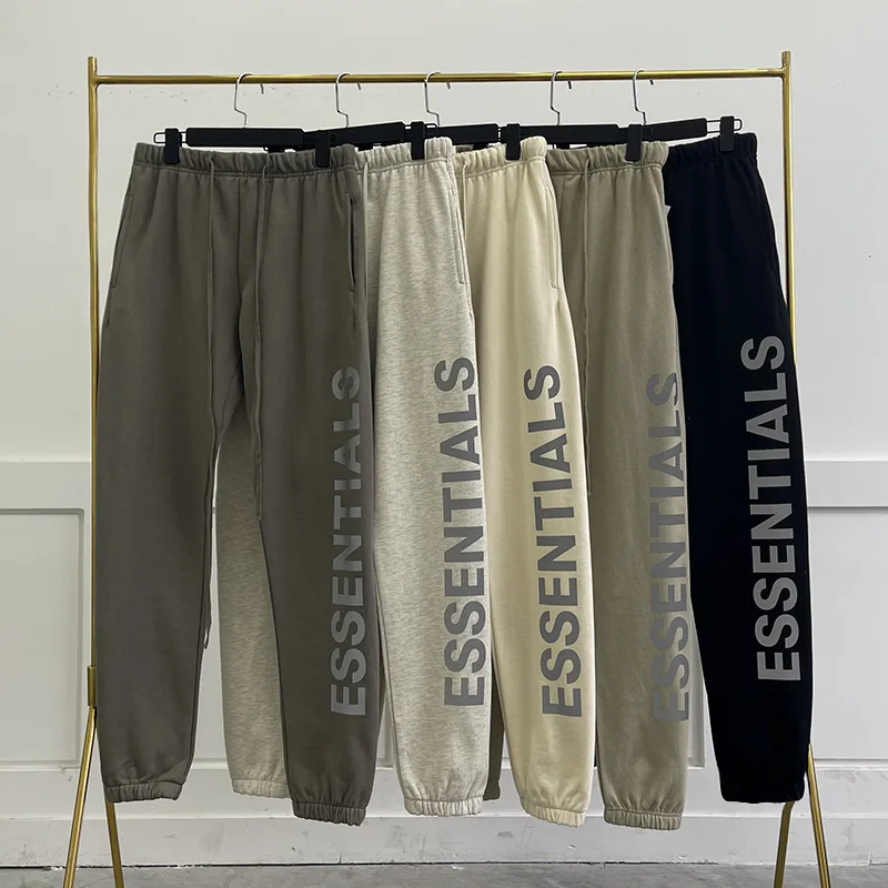 Essentials Trousers for Men 100% 1:1 Brand Hip Hop Sports Pants Reflective Logo Jogging Casual Sweatpants Male Unisex Streetwear
Essentials Trousers for Men 100% 1:1 Brand Hip Hop Sports Pants Reflective Logo Jogging Casual Sweatpants Male Unisex Streetwear