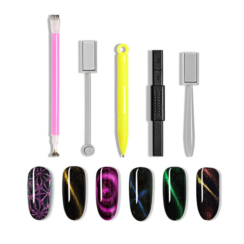 1 Set 5pcs Nail Tool Nail Magnet Tool Set and Cat Eyes Nail Magnet Tool Set Cat Eye Nail Tool Magnetic Nail Pen
1 Set 5pcs Nail Tool Nail Magnet Tool Set and Cat Eyes Nail Magnet Tool Set Cat Eye Nail Tool Magnetic Nail Pen