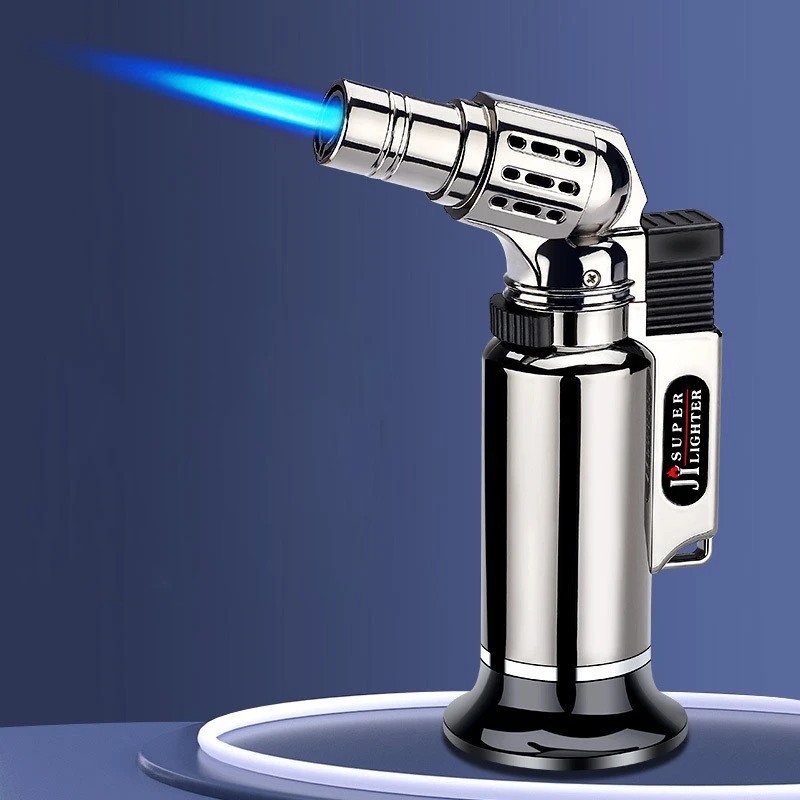 Metal Windproof Turbo Gas Lighters Smoking Accessories Kitchen Cooking Jewelry Welding Cigarettes Lighters Gadgets For Men
Metal Windproof Turbo Gas Lighters Smoking Accessories Kitchen Cooking Jewelry Welding Cigarettes Lighters Gadgets For Men