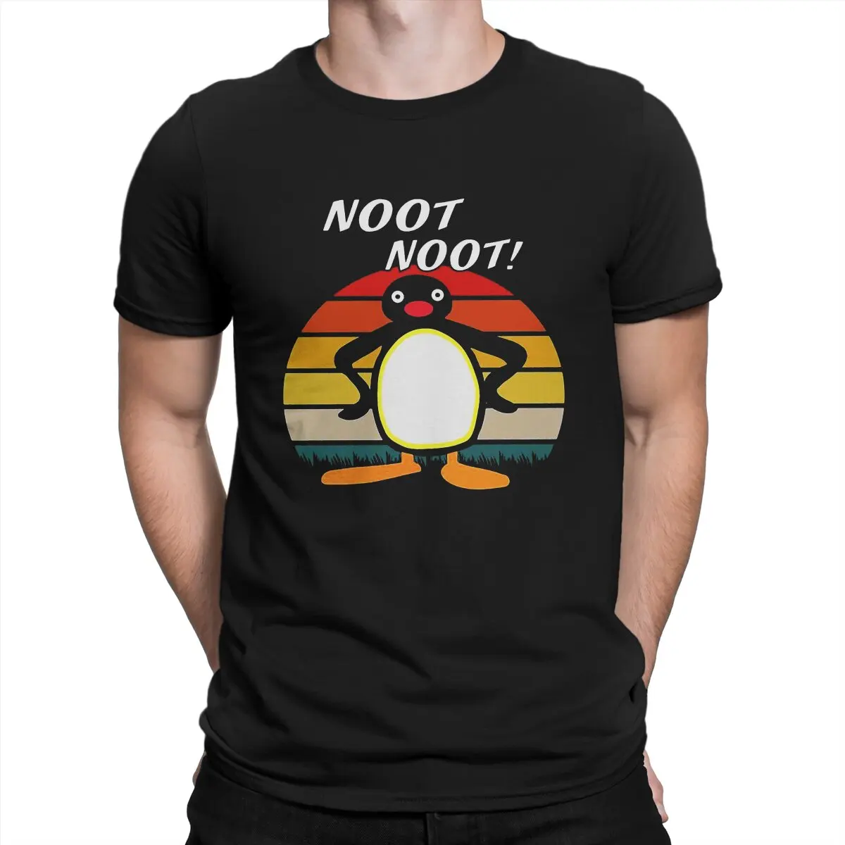 Noot Retro T-Shirts Men Pingu Pinga Penguin TV Vintage Cotton Tee Shirt O Neck Short Sleeve T Shirts Summer Clothing
Noot Retro T-Shirts Men Pingu Pinga Penguin TV Vintage Cotton Tee Shirt O Neck Short Sleeve T Shirts Summer Clothing