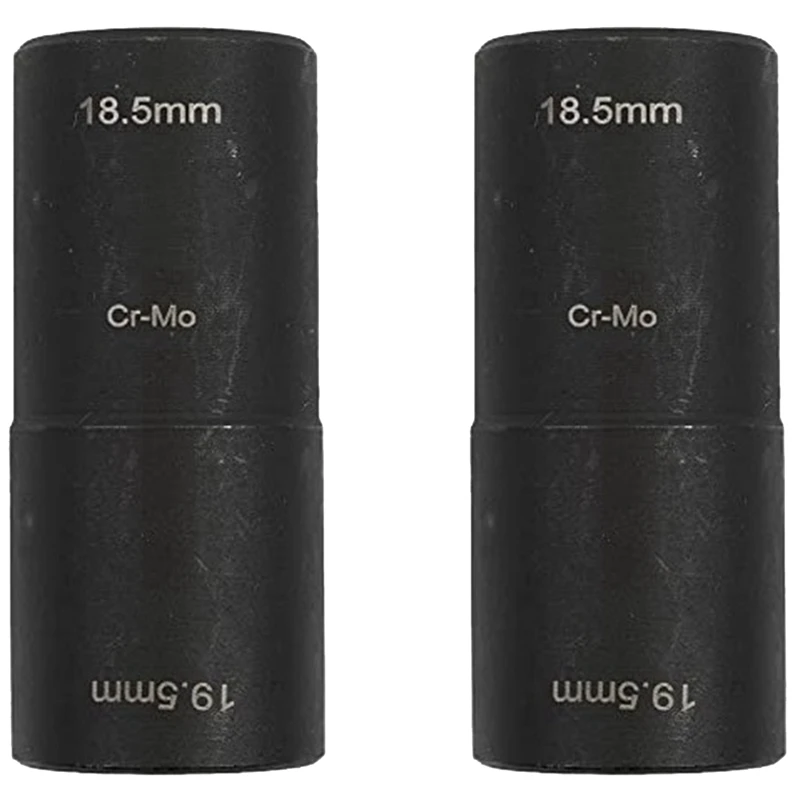 2PCS Nut Removal Sockets Damage Socket Tool Deep Long Flip Impact Set 18.5X19.5Mm Socket Tool Sleeve Tool
2PCS Nut Removal Sockets Damage Socket Tool Deep Long Flip Impact Set 18.5X19.5Mm Socket Tool Sleeve Tool