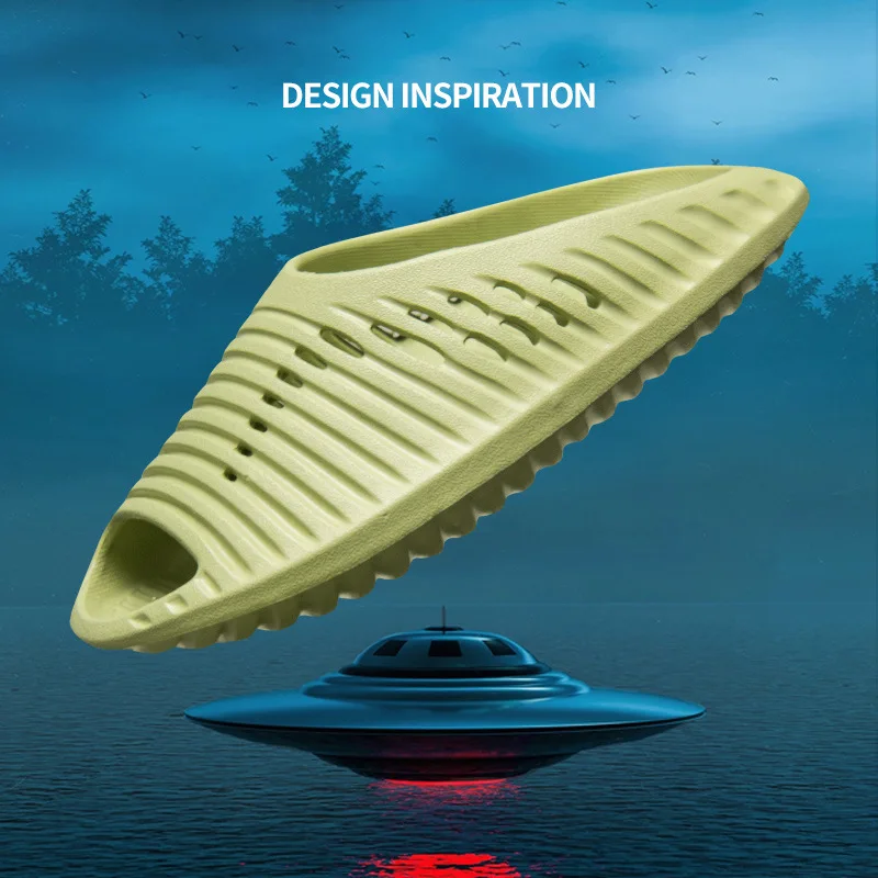 New Personalized UFO Men Slippers Summer Beach Shoes Soft EVA Hollow Hole Peep Toe Slides Outdoor Casual Sandals Man Shoes Clogs
New Personalized UFO Men Slippers Summer Beach Shoes Soft EVA Hollow Hole Peep Toe Slides Outdoor Casual Sandals Man Shoes Clogs