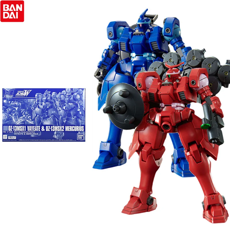 Bandai Gundam Model Kit Anime Figure HGAC 1/144 Vayeate Mercurius Set Genuine Gunpla Model Action Toy Figure Toys for Children
Bandai Gundam Model Kit Anime Figure HGAC 1/144 Vayeate Mercurius Set Genuine Gunpla Model Action Toy Figure Toys for Children
