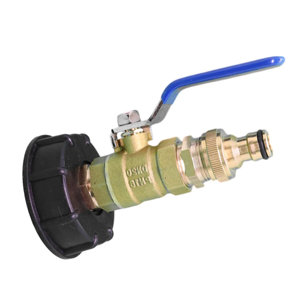 IBC Ball Valve Accessories Adapter Quick and Easy Installation with 1/2 Inch Connector Suitable for IBC Outlet Valve
IBC Ball Valve Accessories Adapter Quick and Easy Installation with 1/2 Inch Connector Suitable for IBC Outlet Valve